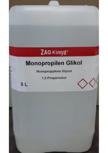 Zag Kimya Mono Propilen Glikol %99,5 (Farmasötik Kalite) - 10 Lt