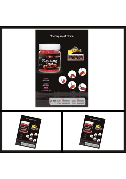 Uyguna-Yakala Balık Öğünü3387 Floating Hook Sticks MINI-YEM.174