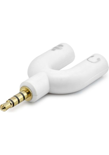 HN4612K Mikrofon Kulaklık Ayırıcı Adaptör