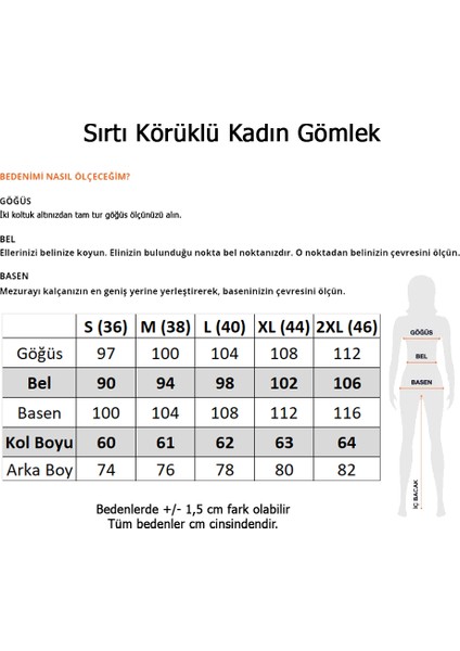 Siyah Hafif Dökümlü Sırtı Körüklü Saten Dokuma Kadın Gömlek