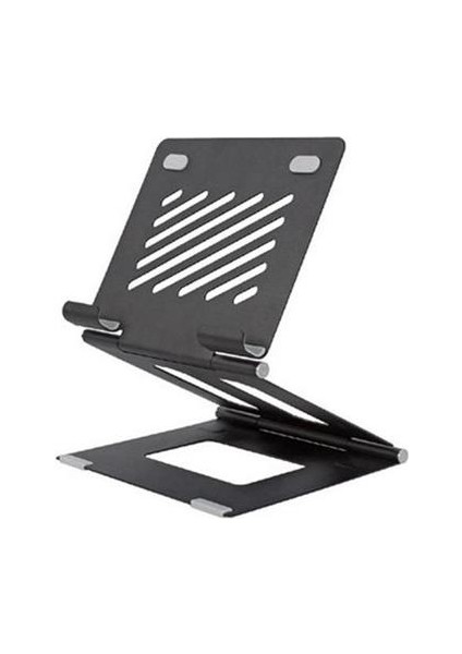 Buffer® Ayarlanabilir Metal Dizüstü Destek Tabanı Katlanabilir Taşınabilir Laptop Sehpası Standı