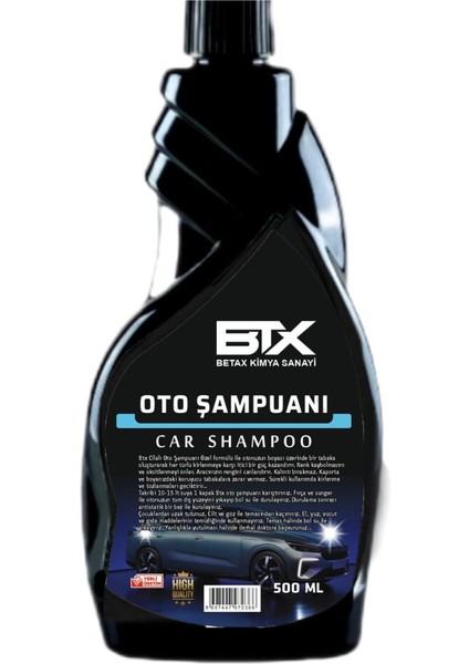 Cilalı Oto Yıkama Şampuanı 500 ml