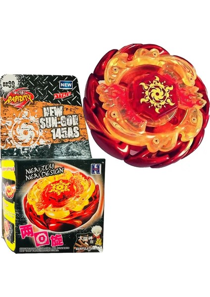 BB89 Beyblade Metal Fusıon Sun God Wl-Fırlatıcısız