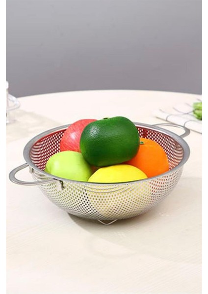 Çift Kulplu Süzgeç 20CM