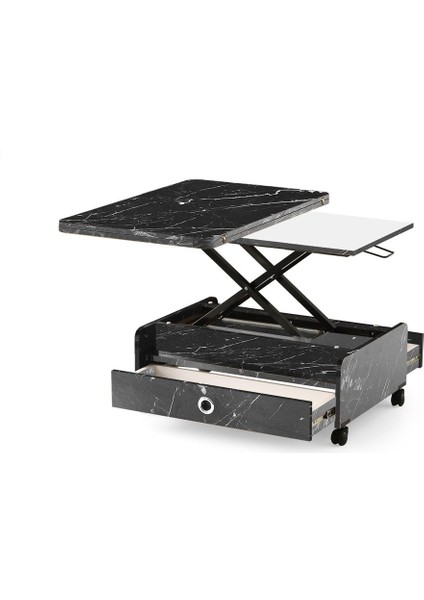 104 Akıllı Sehpa Çift Çekmeceli 3 Kademeli 6 Farklı Fonksiyonlu Sihirli Sehpa fırsatları