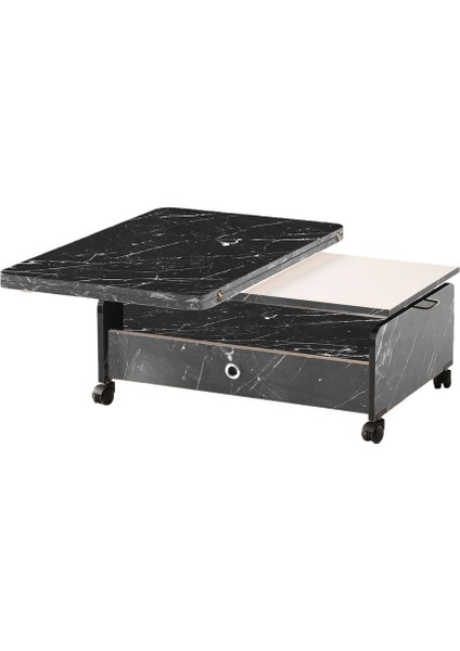 104 Akıllı Sehpa Çift Çekmeceli 3 Kademeli 6 Farklı Fonksiyonlu Sihirli Sehpa indirimleri