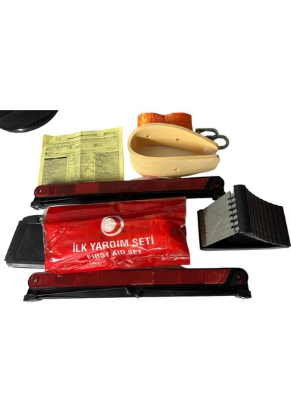 Lüks Trafik Seti Eva Çantalı Tüvtürk Uyumlu modelleri