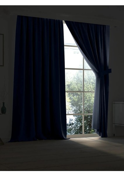 Blackout Perde 2 Adet Işık Geçirmez Güneşlik Fon Perde Işık Geçirmez Fon Perde 2'li fiyatları