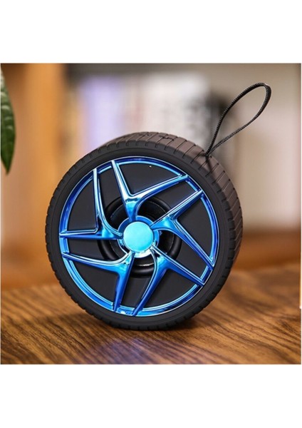 Gold Taşınabilir Bluetooth Hoparlör Jant Speaker Ses Bombası Extre Bass