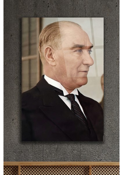 Atatürk 5 Cam Tablo