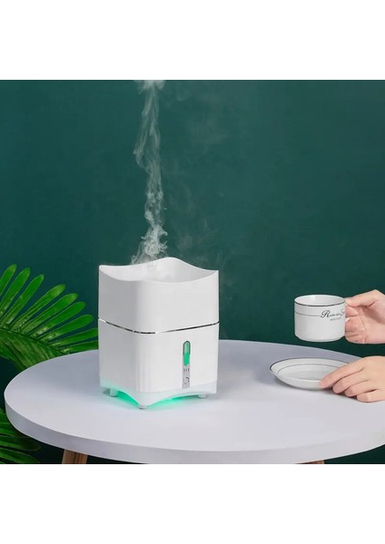Yeni Model 500 ml Aroma Yayıcı Difüzör LED Işıklı Aromaterapi Hava Nemlendirici modelleri