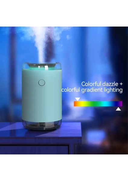 Taşınabilir 255 ml Işıklı Aroma Yayıcılı Hava Nemlendirici Air Humidifier fırsatları