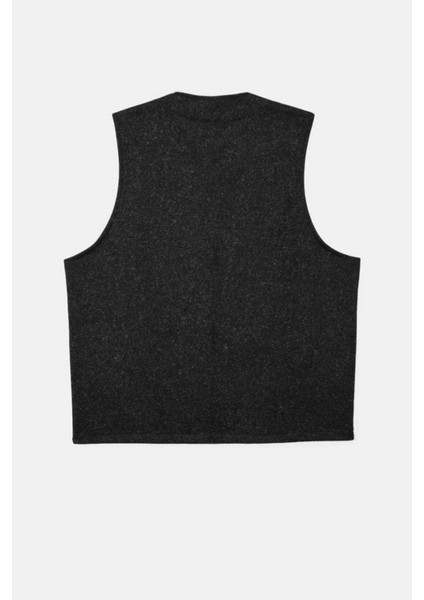 Mackinaw Wool Yelek Charcoal modelleri