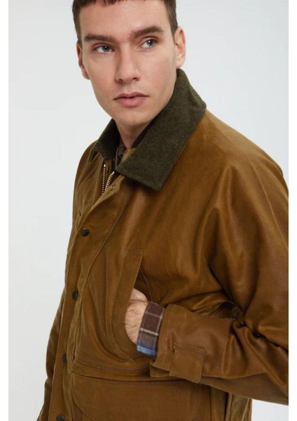 Yağlı Field Ceket Dark Tan indirimleri