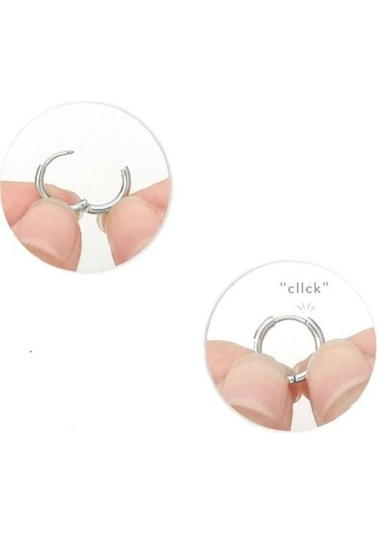 Mazen 316L Çelik Set Halka 3 Farklı Boy 6 Adet Küpe fırsatları