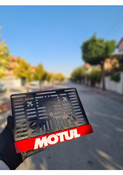 Karbon Soft Motul Yazılı Pleksi Plakalık