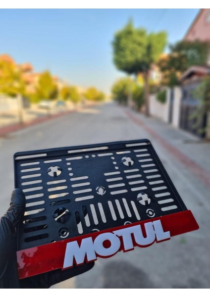 Karbon Soft Motul Yazılı Pleksi Plakalık