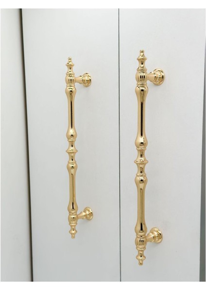 Şehzade Altın Mobilya Dolap Mutfak Çekmece Kulpu 160 mm ( 16 cm ) 5 Adet