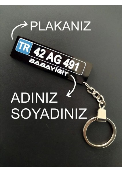 Kişiye Özel Pleksi Plaka Anahtarlık fırsatları