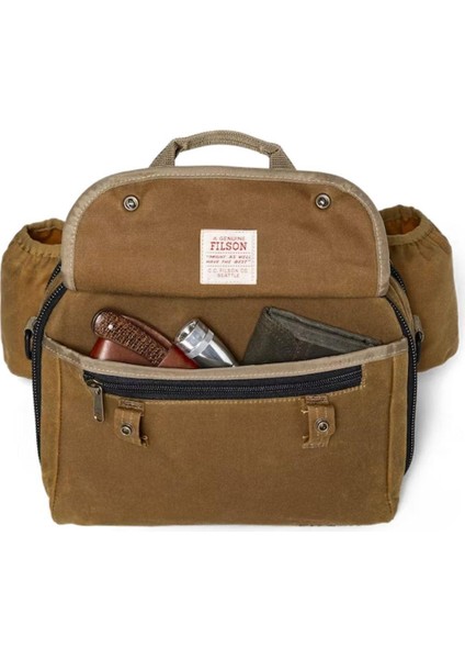 Yağlı Bel Çantası Dark Tan indirimleri