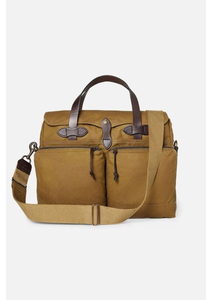 24 Hour Yağlı Evrak Çantası Dark Tan