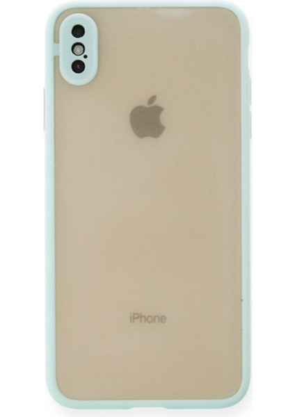 Iphone x Kılıf Montreal Silikon Kapak - Turkuaz 300099
