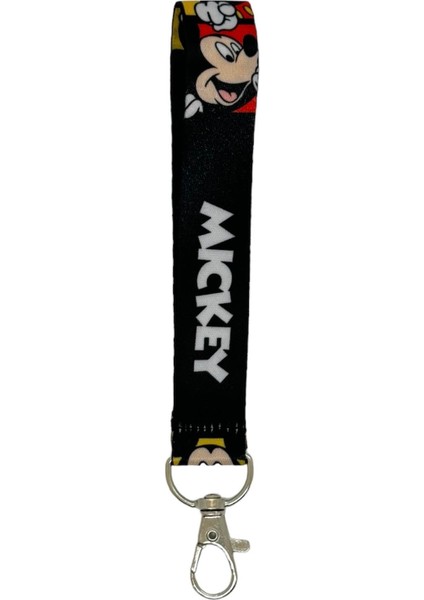 Mickey Mouse 2 Temalı Anahtarlık Çanta Süsü