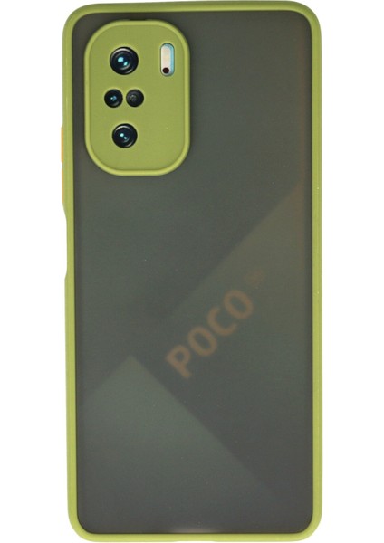 Xiaomi Poco F3 Kılıf Montreal Silikon Kapak - Açık Yeşil 300099