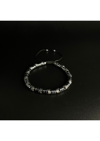Hematit Ayarlanabilir Ölçü Unisex Doğal Taş Bileklik fiyatları
