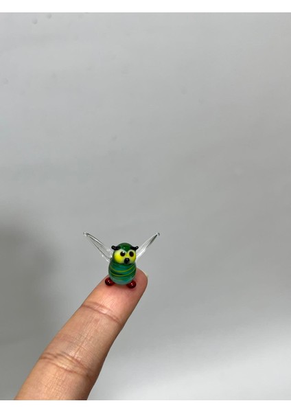 El Yapımı Mini Murano Cam Baykuş Biblo A174-10