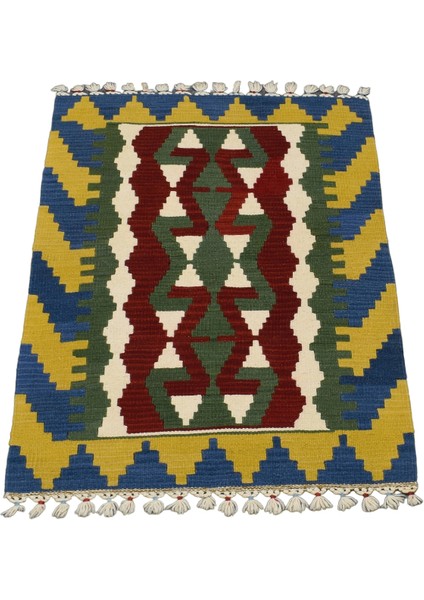 Yeni El Dokuma Ender Güzellikte Pınarbaşı Kayseri Yün Kilim 4726