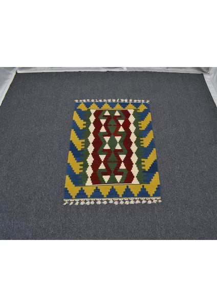 Yeni El Dokuma Ender Güzellikte Pınarbaşı Kayseri Yün Kilim 4726