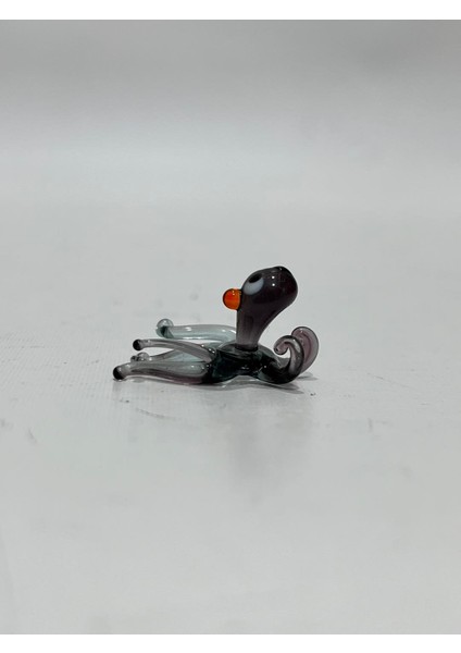 El Yapımı Mini Murano Cam Ahtapot Biblo A173-05