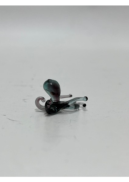 El Yapımı Mini Murano Cam Ahtapot Biblo A173-05