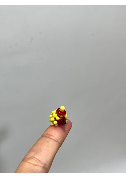 El Yapımı Mini Murano Cam Kirpi Biblo A174-09