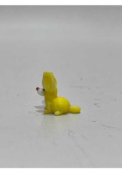 El Yapımı Mini Murano Cam Köpek Biblo A176-01