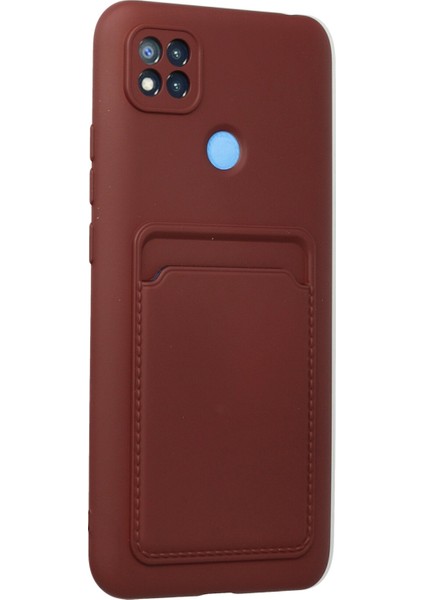 Xiaomi Redmi 9c Kılıf Kelvin Kartvizitli Silikon - Bordo 300099 fiyatları
