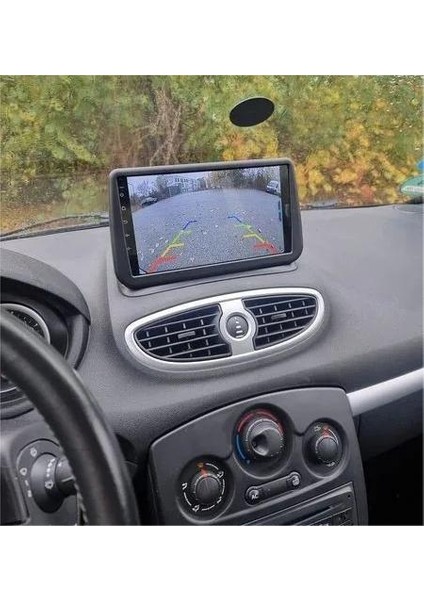 Renault CLIO(2007-2012 Yıl)2gb Ram 32GB Rom Hafıza Multimedya Android Sürüm 13 Kablosuz Carplay Navigasyon 9 Inç Ekran