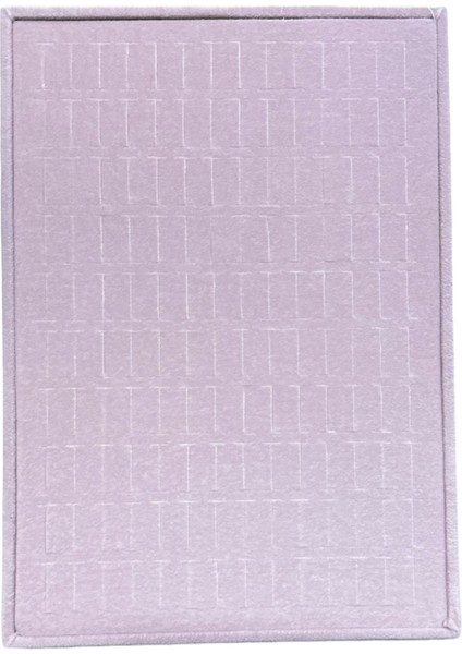 140 Lı Batırmalı Yüzük Tablası Pembe Kadife fiyatları