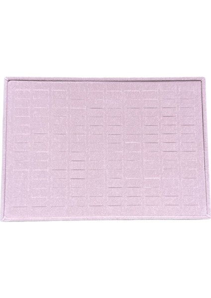 140 Lı Batırmalı Yüzük Tablası Pembe Kadife modelleri