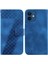 Telefon Kılıfı Için iphone 12 Mini Flip Folio Kapak Cüzdan Kabartmalı Desen Pu (Yurt Dışından) 1