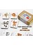 Zeka Kartları Eşleştirme Oyunu, Orman Hayvanları Hafıza Kartları, Ahşap Eğitici Puzzle Oyuncak 5