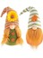 2 Adet Şükran Günü Hasat Süslemeleri Gnomes Peluş Cüce Bebek Heykelcik Akçaağaç Yaprağı Ayçiçeği Gnomes Yüzü Olmayan Bebekler (Yurt Dışından) 1