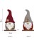 Yüzü Olmayan Süs Noel Heykeli Göz Alıcı Ahşap Parlayan Noel Mini Ev Masaüstü Için Yüzü Olmayan Yaşlı Süsleme, A (Yurt Dışından) 2
