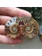 Çift Yarım Kesim Doğal Ammonit Kabuk Jurassic Fosil Örneği Madagaskar 3-4 cm (Yurt Dışından) 4