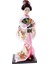 12 Inç Japon Kimono Bebek Geyşa Heykelcik Fan Süsler ile Hediye Sanat Zanaat Koleksiyon Pembe Kumaş Kız Için Hediye (Yurt Dışından) 3