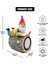 Güneş Bahçe Gnome Dekor-Eğlenceli Okuma Gnomish Reçine Heykeli Çim Veranda Balkon Sundurma Için Güneş Lambası (Yurt Dışından) 2