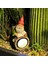 Güneş Bahçe Gnome Dekor-Eğlenceli Okuma Gnomish Reçine Heykeli Çim Veranda Balkon Sundurma Için Güneş Lambası (Yurt Dışından) 3