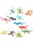 Gecko Küçük Plastik Kertenkele Simülasyon Gerçeklik Dekorasyon Çocuk Oyuncakları 12 Adet (Yurt Dışından) 1