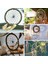 15 Pcs Gümüş Dream Catcher Metal Yüzük Malzemeleri, Makrome Yüzükler, 5 Boyutta Çok Amaçlı El Sanatları Projeleri Için Metal Halkalar (Yurt Dışından) 3